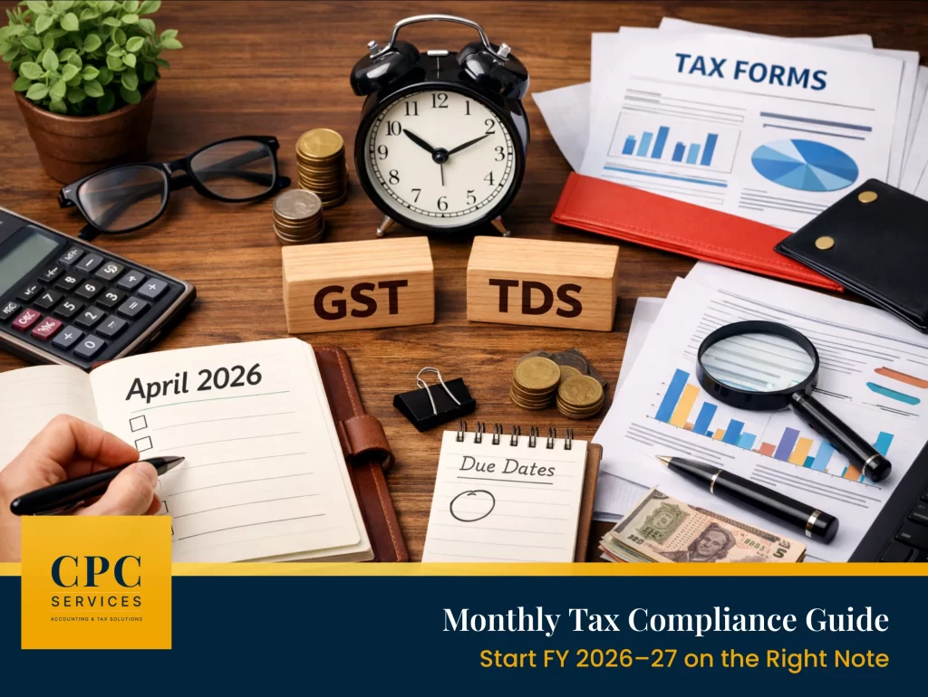 GST and TDS compliance due dates for April 2026 in India